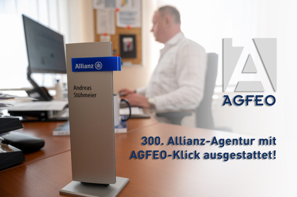 300. Allianz-Agentur mit AGFEO Klick ausgestattet