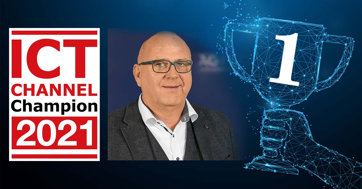 Gerald Berchtenbreiter gewinnt den 1.Platz bei der Wahl "ICT Channel Champions 2021"