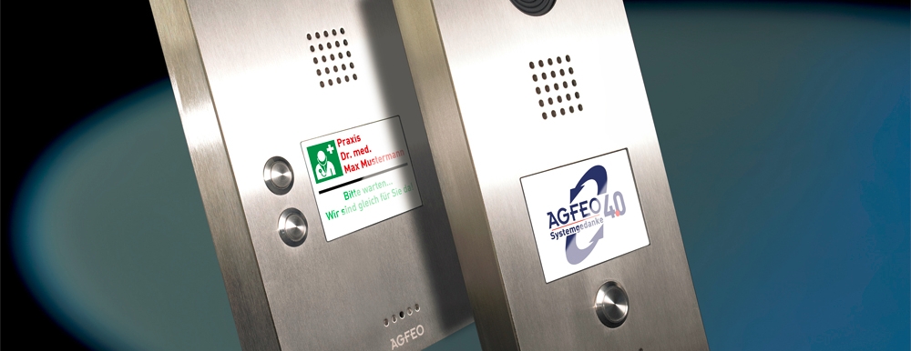 AGFEO IP-Video TFE als Türstation für die AVM FritzBox Serie inkl. Bildanzeige an DECT
