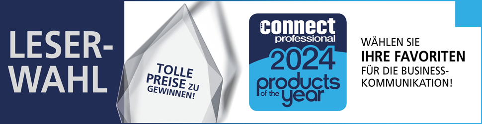 Leserwahl connect professional "products of the year 2024"