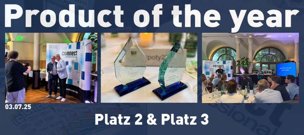 connect professional „Product of the Year 2025“  AGFEO belegt Platz 2 & 3