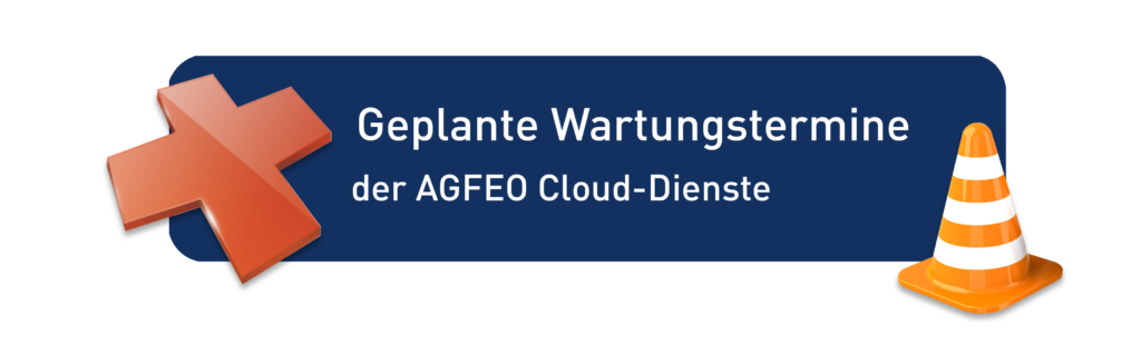Wartungstermine für AGFEO CLoud Dienste
