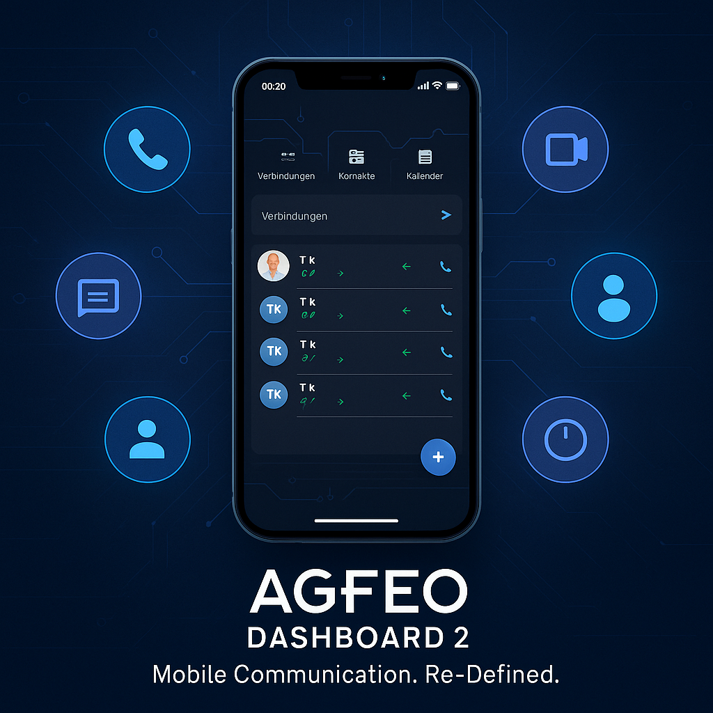 Titelbild AGFEO Dashboard 2 App